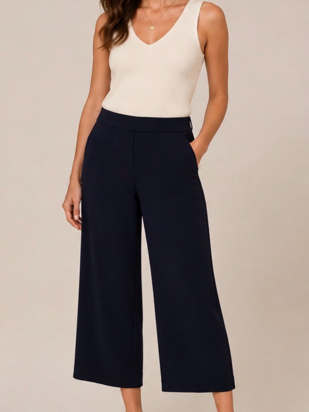 DKNY
Cropped Wide Leg Pants